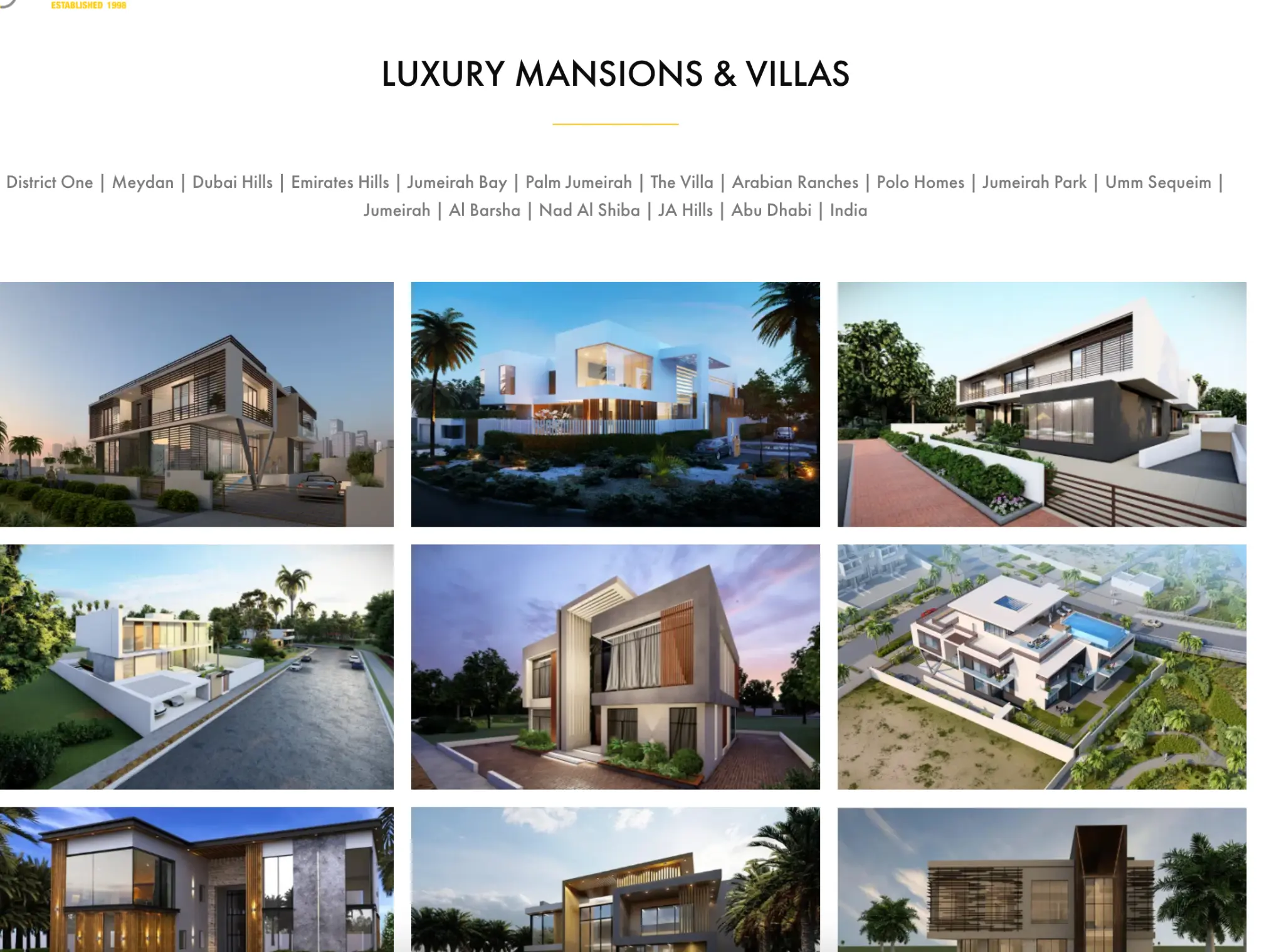 Luxury Mansions & Villas